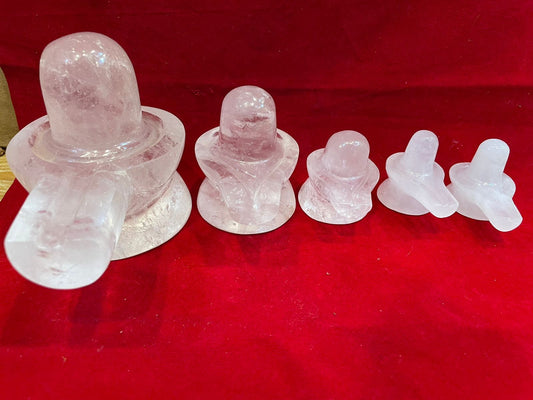 Himalayan Sphatik Shivling – Purity, Protection & Divine Shiva Energy ❄️🔱