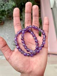 Amethyst Bracelet β Peace, Protection & Spiritual Awakening π