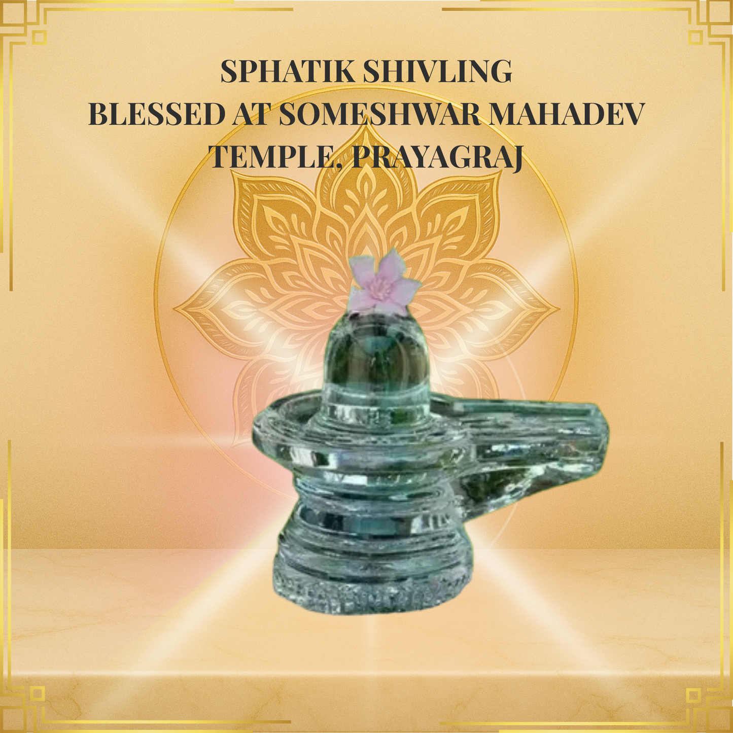 Someshwar Mahadev Shivling – Blessed at Temple