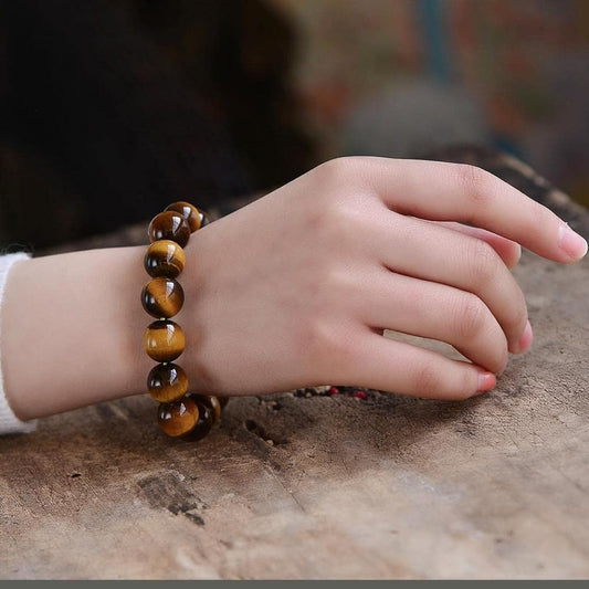Tiger Eye Bracelet – Courage, Focus &amp; Fearless Energy 🐅