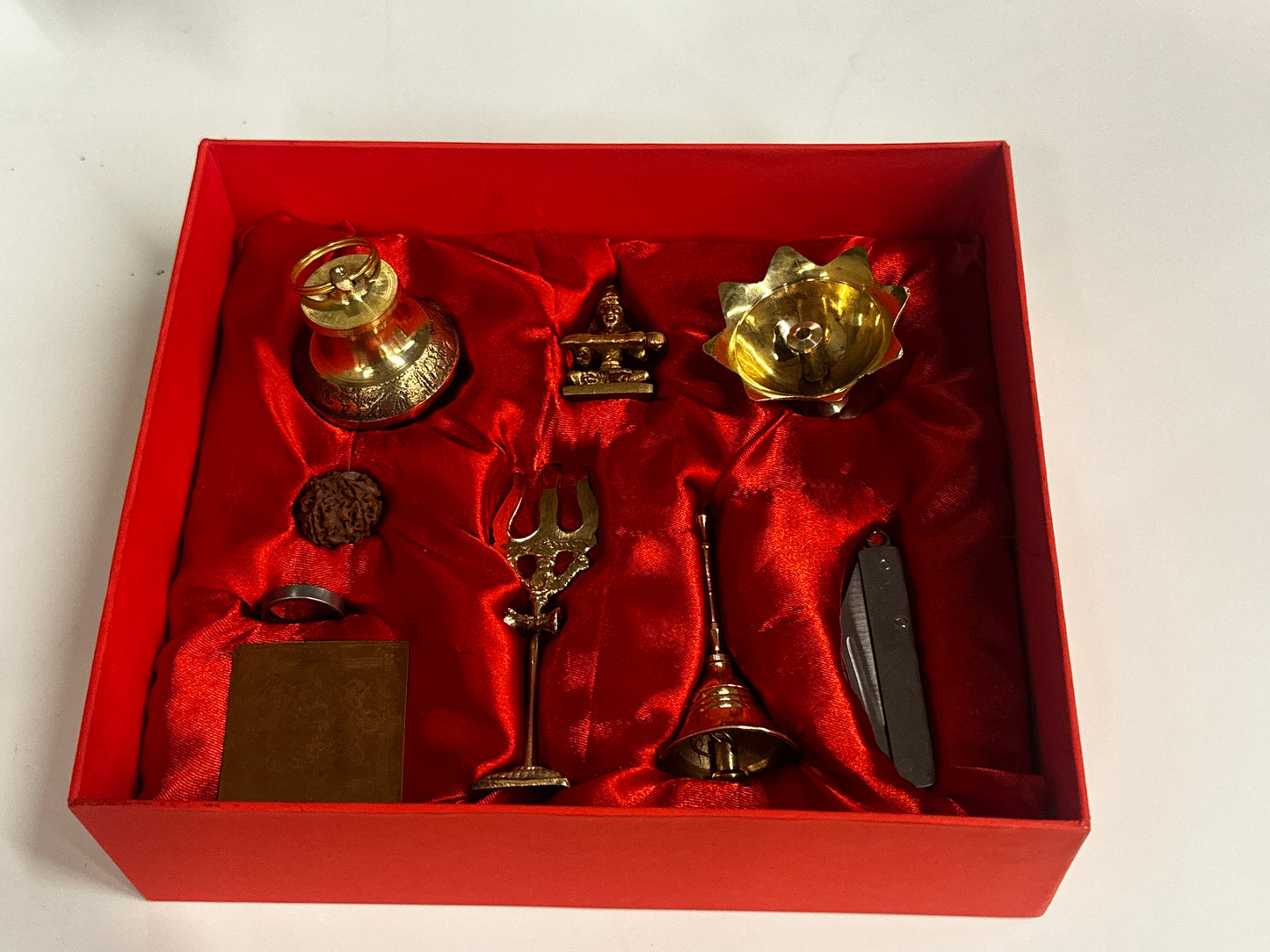 Navdurga Ashirwad Box (Pure Brass) – Receive the Divine Blessings of Navdurga at Home