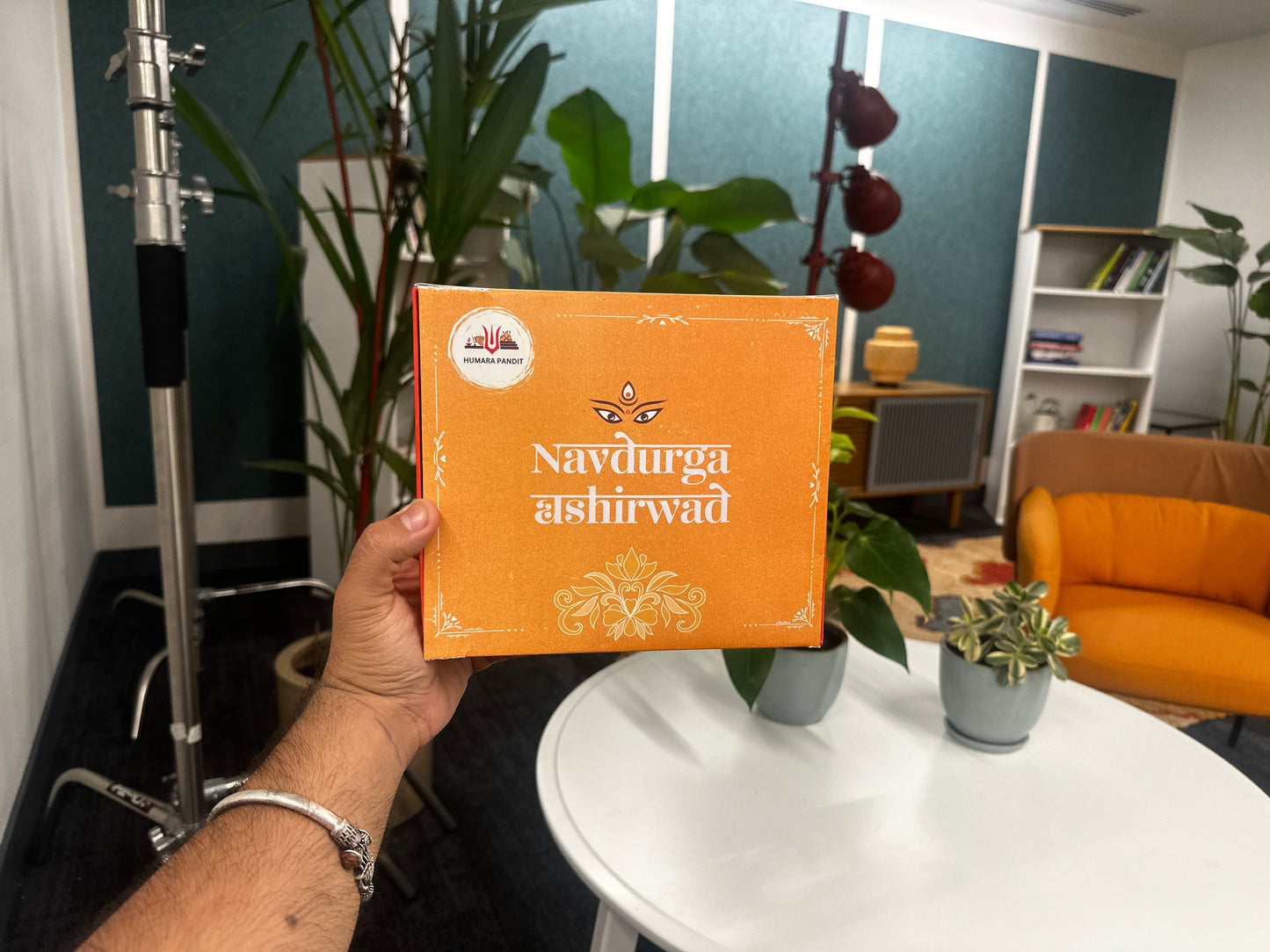 Navdurga Ashirwad Box (Pure Brass) – Receive the Divine Blessings of Navdurga at Home