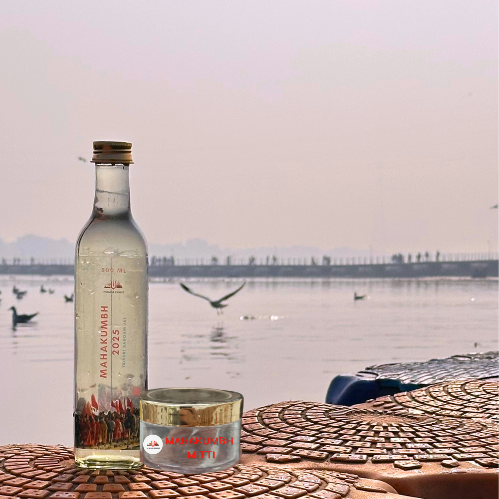 Sacred Ganga Jal from MahaKumbh 2025