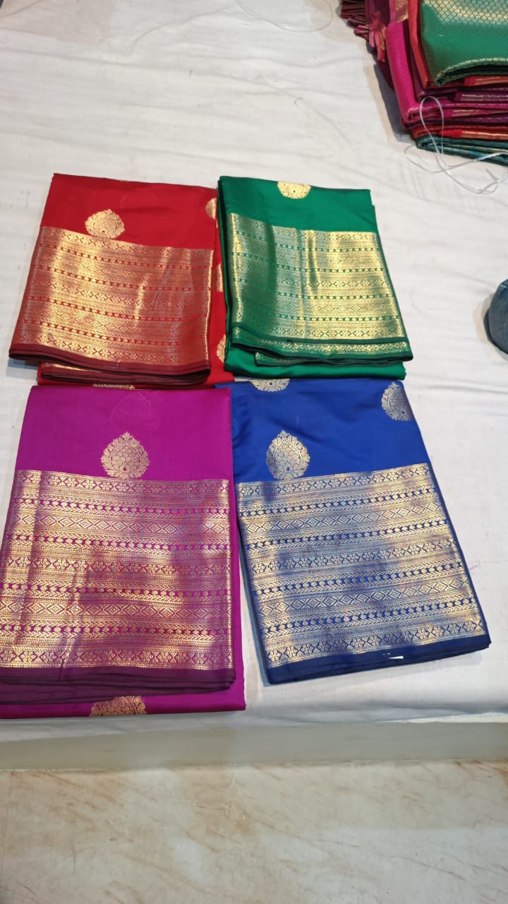 Sawan Special Saree – Blessed at Madhaveshwari Shaktipeeth (Maa Lalita, Alopi), Prayagraj