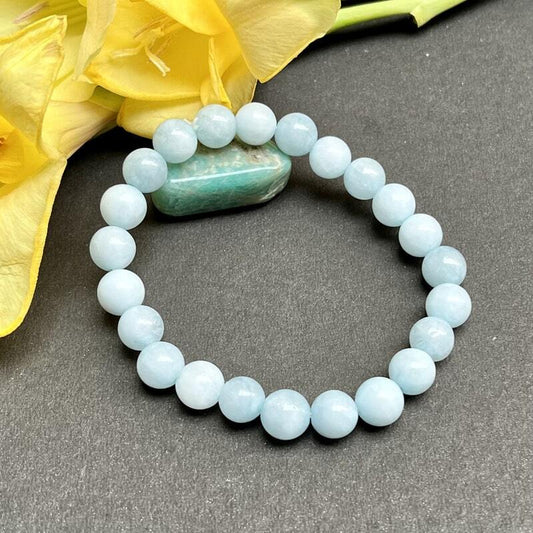 Aquamarine Bracelet – Calmness from the Ocean 🌊