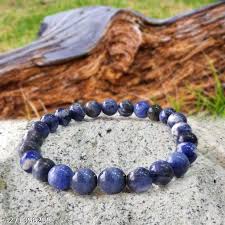 Sodalite Bracelet – Intuition, Clarity Inner Truth 🔵