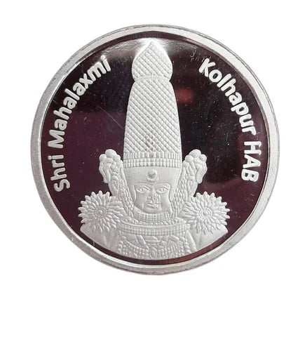 Mahalakshmi Coin – Blessed at Mahalakshmi Ambabai Temple, Kolhapur