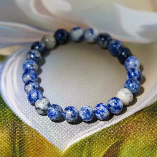 Sodalite Bracelet – Intuition, Clarity Inner Truth 🔵